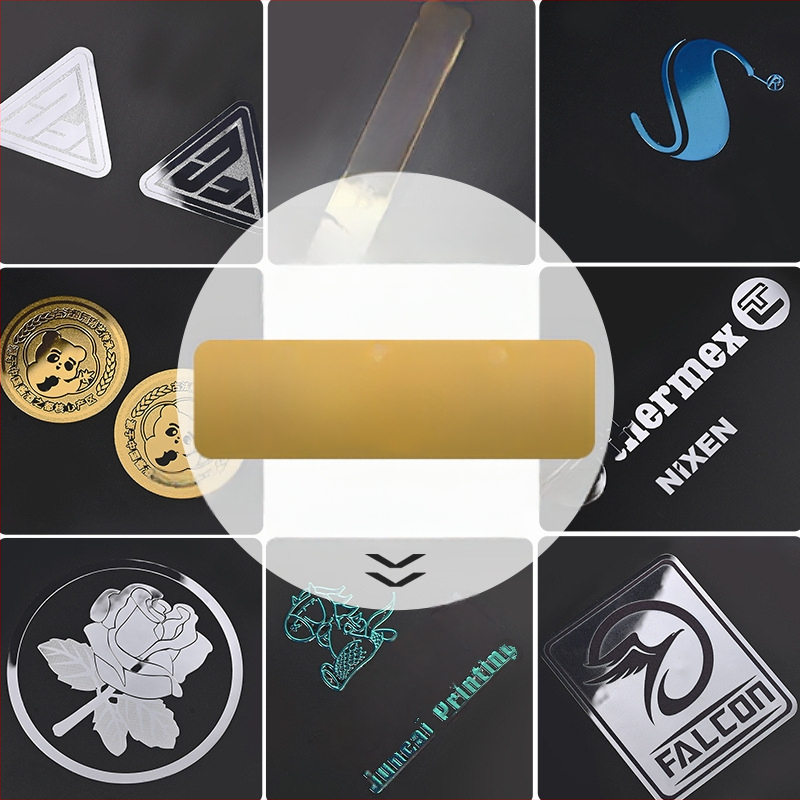 Etichete metalice personalizate, foi de nichel și plăci cu logo ultra-subțiri prin electrocast