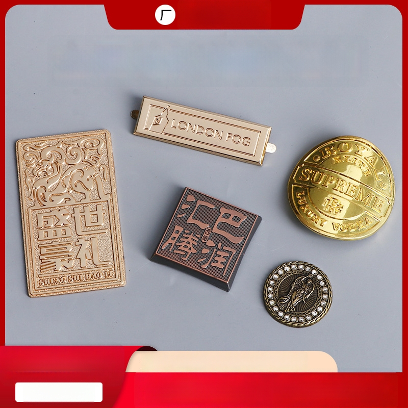 Placă metalică curbată din aliaj de zinc, sticluță de aromaterapie personalizată, etichetă cosmetică din aluminiu, gravură vintage