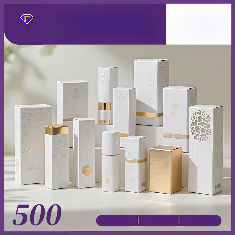 Cutie colorată personalizată pentru cosmetice, ambalaj digital 3C, cutie pliabilă cu imprimare a siglei
