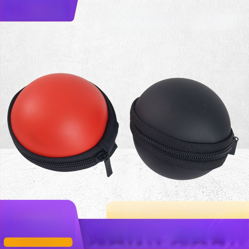 Carcasă EVA rigidă, în formă Poké Ball, pentru depozitarea căștilor și încărcătorului, pentru produse digitale 3C