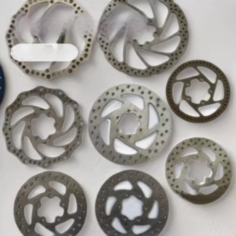 Discul de frână de 110mm pentru bicicletă și trotină, rotor cu șase găuri, cu șuruburi, 2 buc.