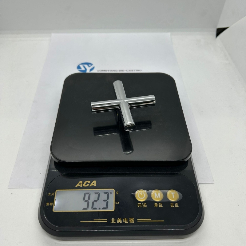 Maner pentru robinet din aliaj de zinc cu disc-dial și accesorii, finisaj crom-bronat, grafit gri mat/negru mat