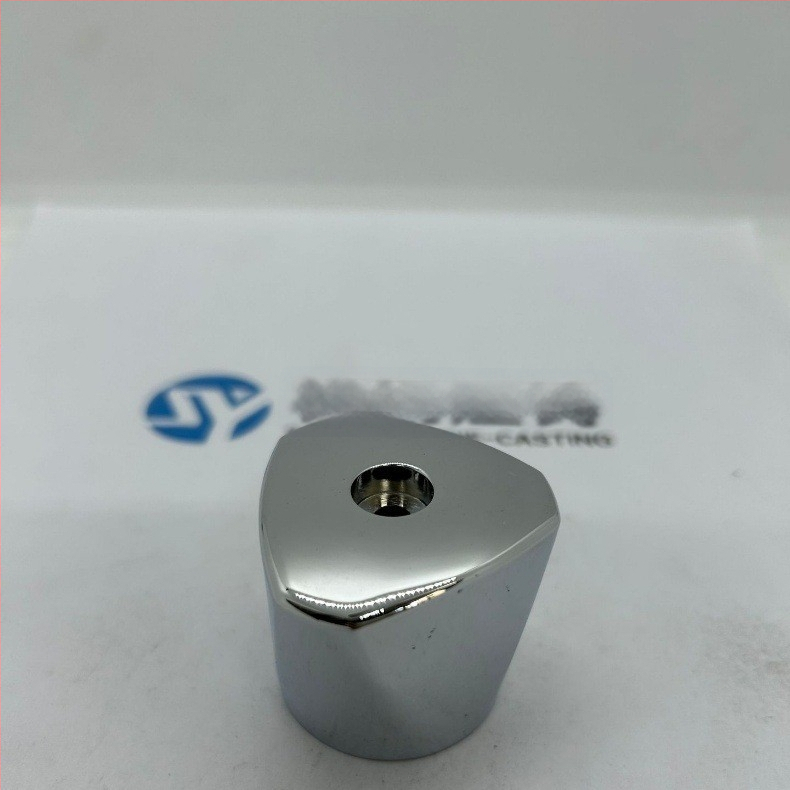 Mâner din aliaj de zinc pentru robinet, manivelă cu cadran, accesorii, manivelă divizor pentru robinet unghiular, finisaj cromat perlat, gri grafit închis/mat negru