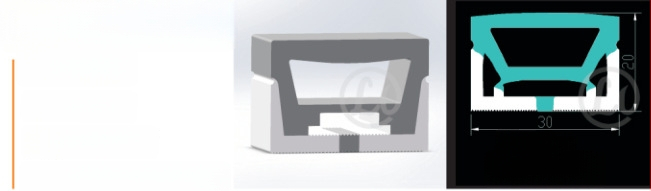Bandă LED cu husă din silicon, 24V, rezistentă la apă pentru exterior, ignifugă, flexibilă și pliabilă, reglabilă și luminoasă