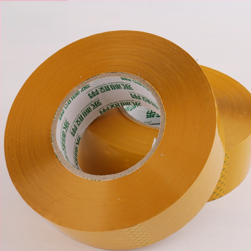 Bandă beige de ambalare 6 cm x 200 m pentru sigilare și ambalare, film BOPP, adeziv pe bază de apă