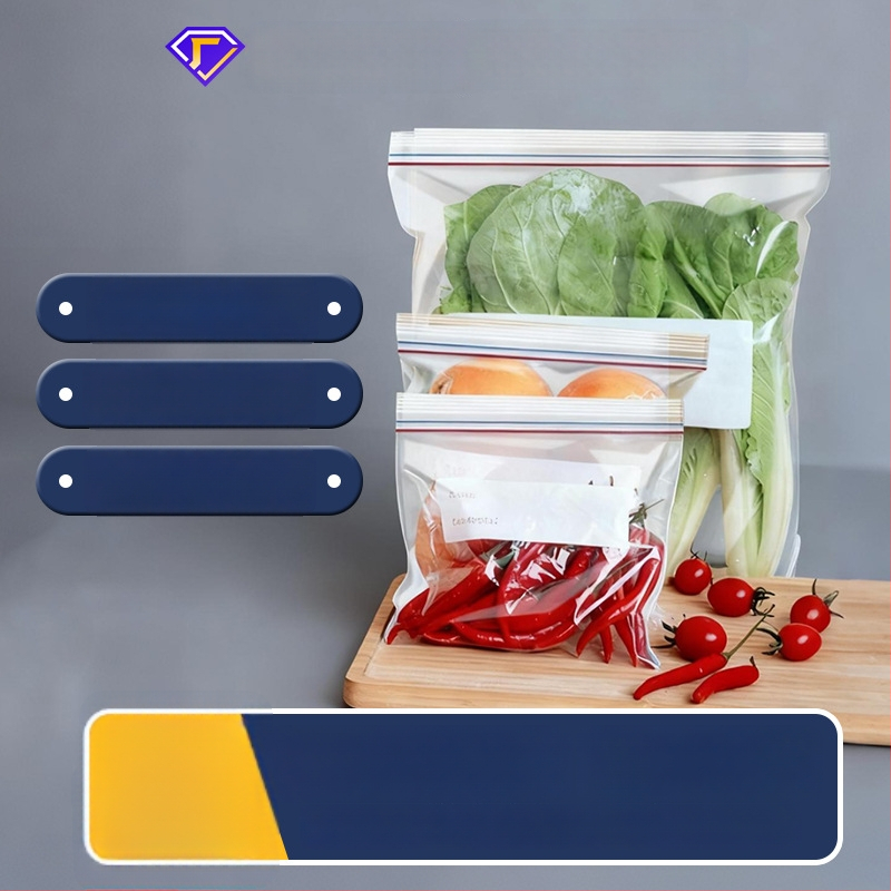 Pungi sigilate cu nervură dublă, pentru conservare proaspătă în frigider, material alimentar