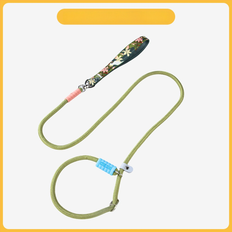 Lesă pentru câini P-Chain P-Rope, de la mic la mare, snur de plimbare rezistent la rupere