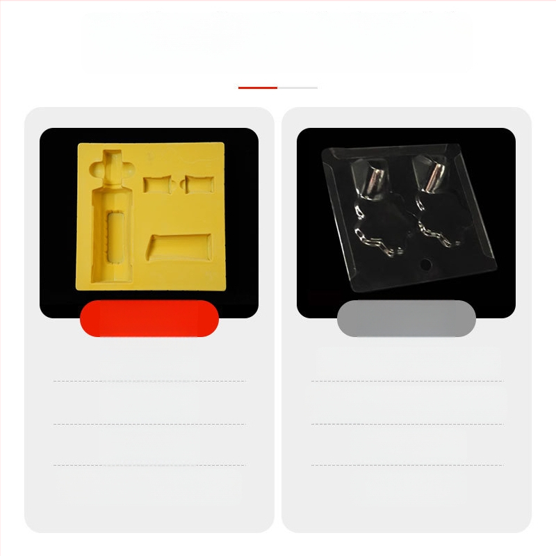 Cutie blister personalizată cu interior căptușit și suport pluș pentru cutia cadou de vin