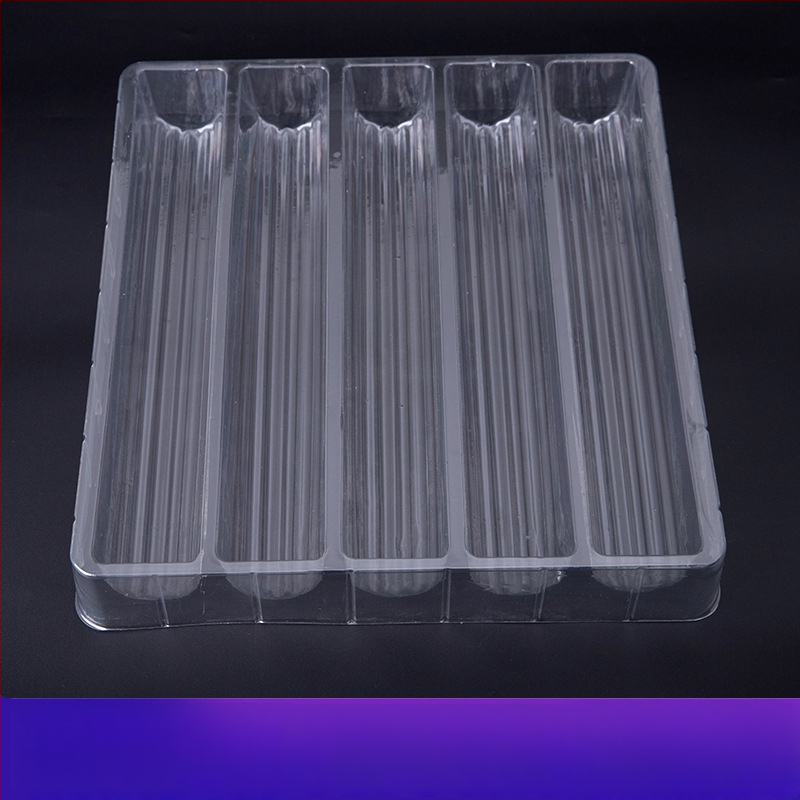 Caseta blister transparenta pentru componente ale tevi ondulate (PET/PS/PP)