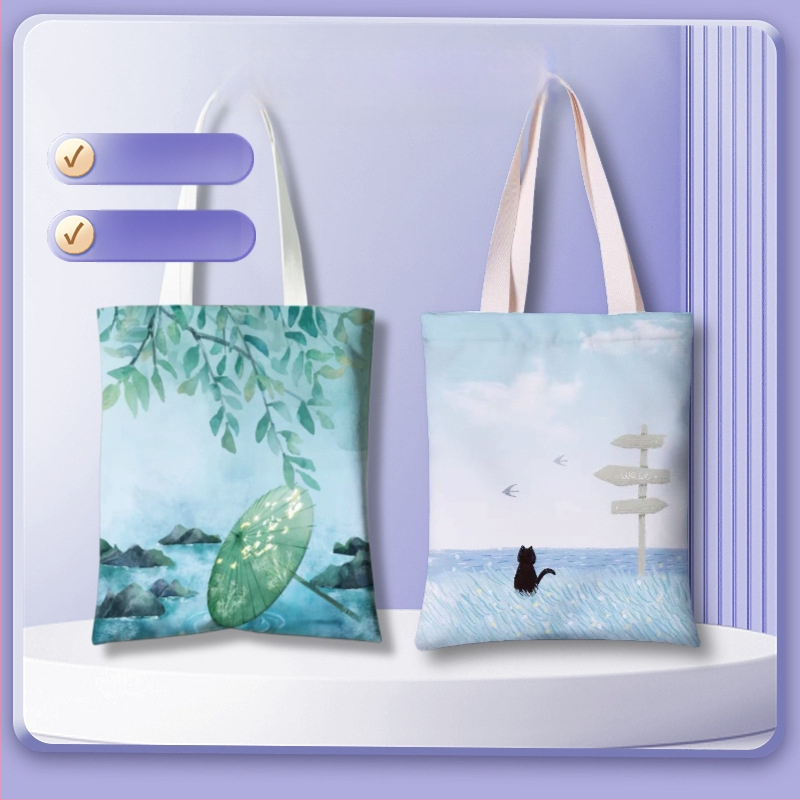 Geantă tote din pânză velurată cu personalizare DIY și ciucure, stil retro-literar, versatilă pentru muncă