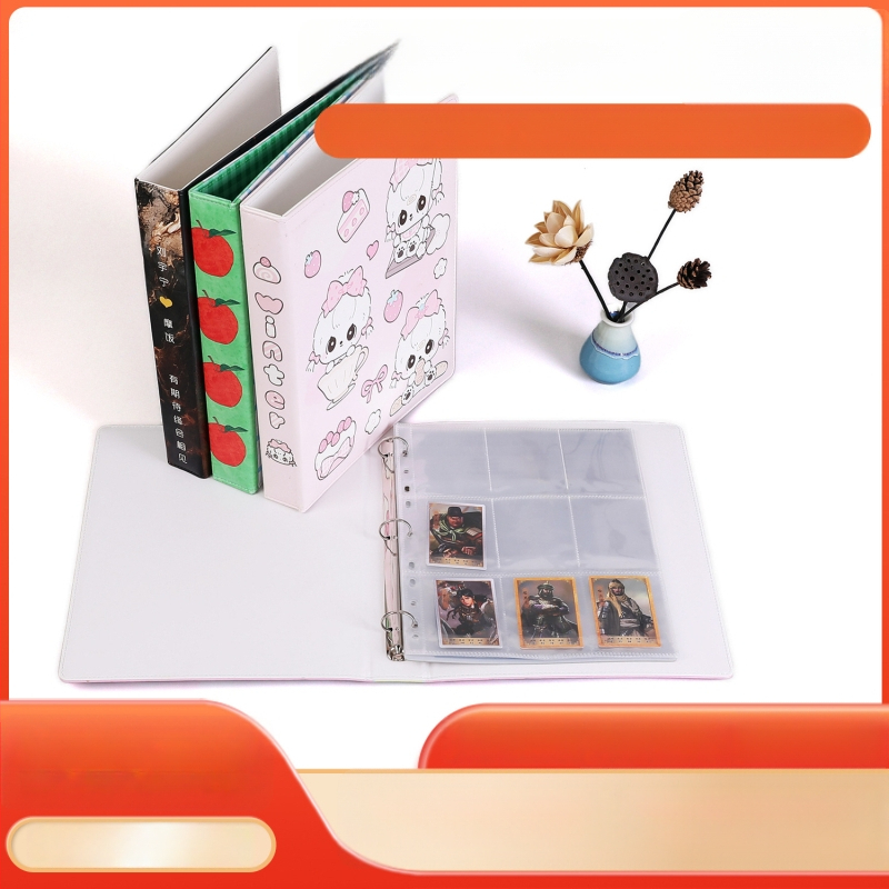 Album PU personalizat pentru carduri cu vedete din anime, album foto Polaroid, album de stocare pentru carduri pentru festivaluri de muzică