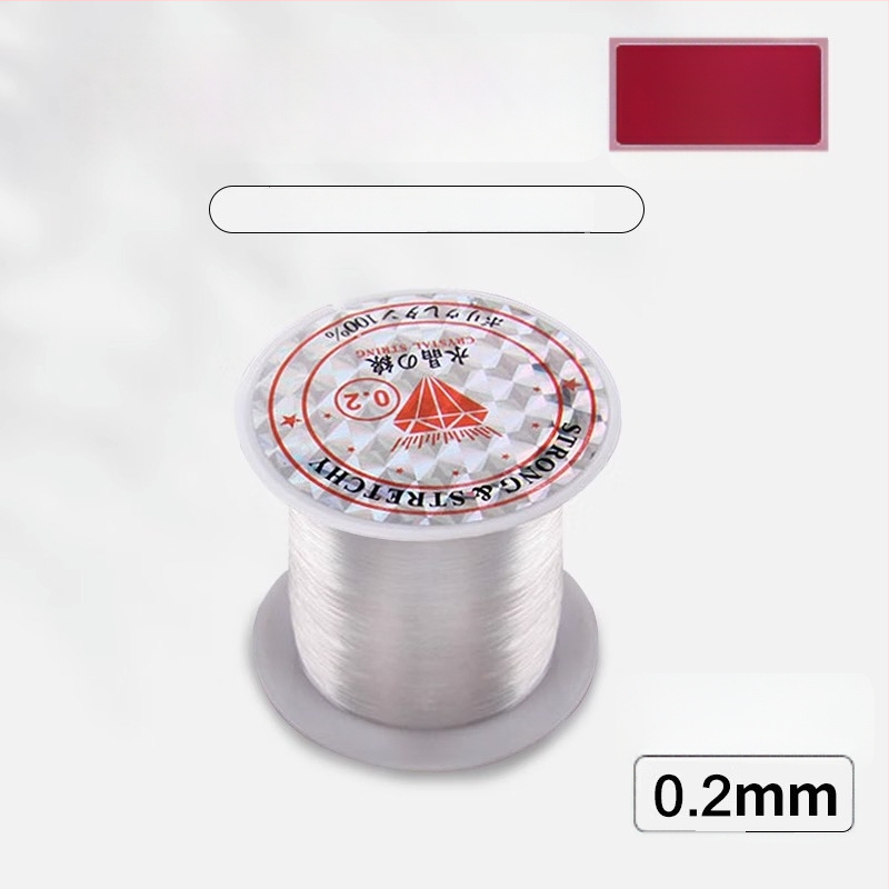 Sfoară de nylon ultra-fină, transparentă, pentru fixarea mușchiului pe lemn scufundat în acvaristică