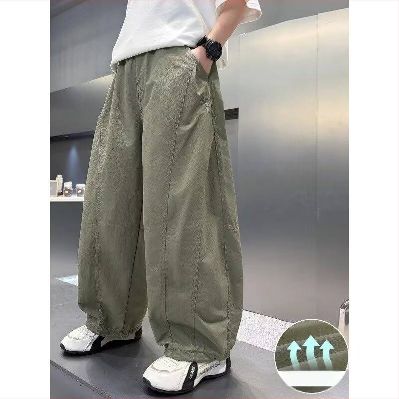 Pantaloni jeansi de toamnă pentru băieți, model 2026, pantaloni lungi casual pentru copii mai mari