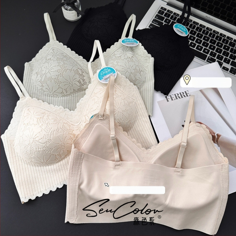 Demi Rizen Color 6168 Corset din dantelă și latex, fără bretele, pentru femei, spate frumos