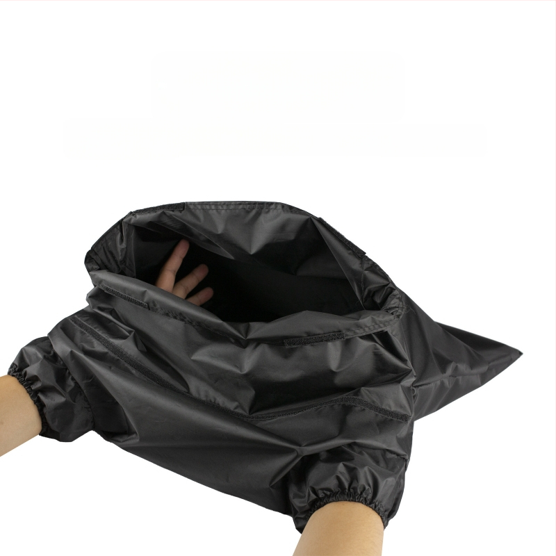 Kit de procesare a filmului cu protecție la lumină: geantă pentru camera obscură, role de film și negativ, 50x50 cm