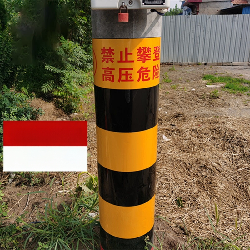 Buline reflectorizante anti-coliziune pentru stâlpi și posturi de siguranță