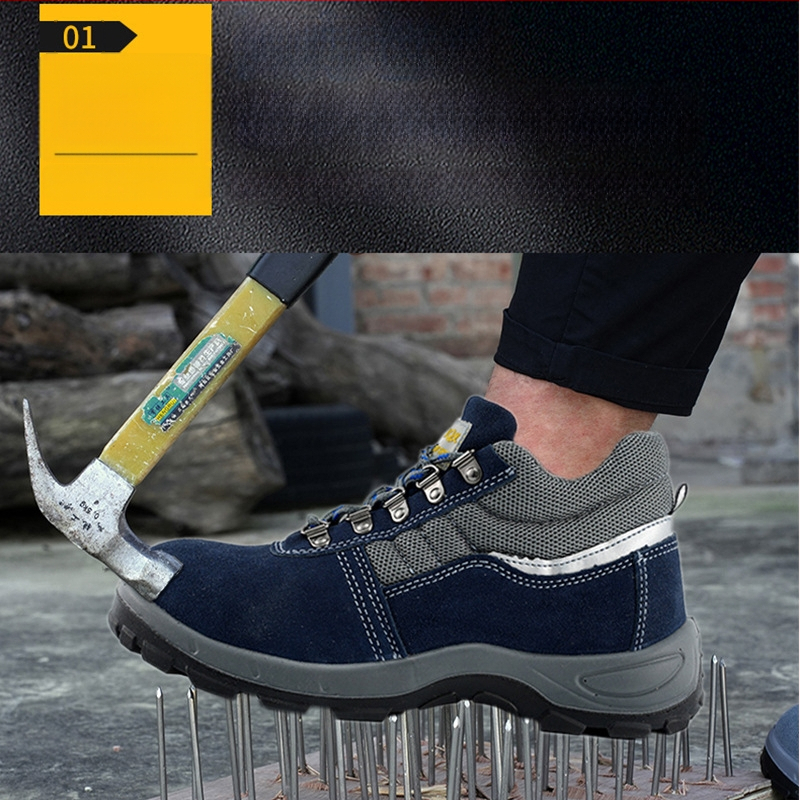 Pantofi de protecție pentru sudori, înalți, cu vârf din oțel, protecție împotriva loviturilor și perforării, antiderapante, talpă rezistentă, limbă întărită, protecție la praf și stropi, rezistență la căldură.