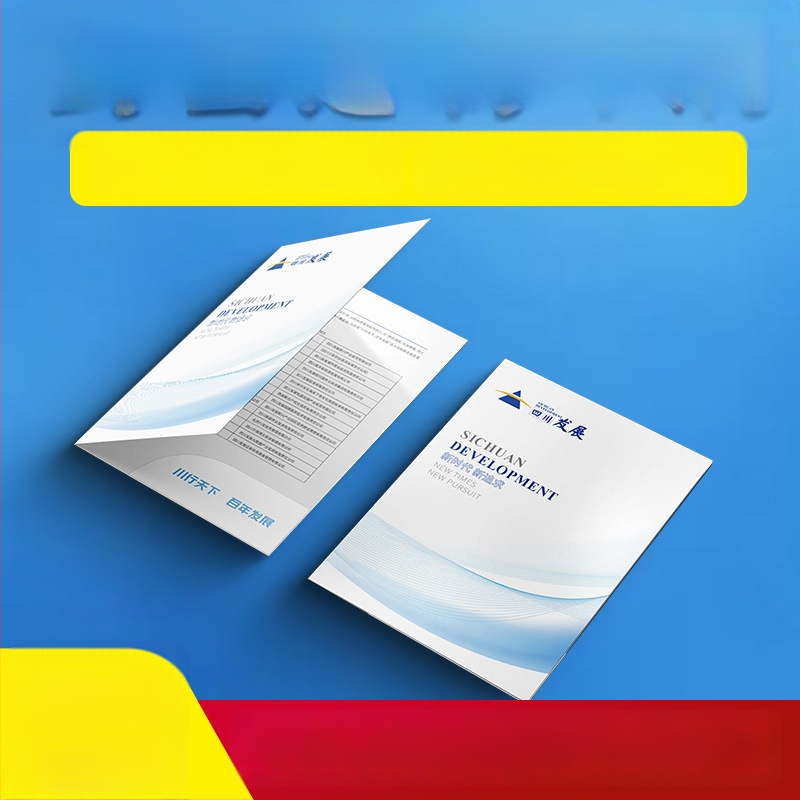 Mapă A5 color pentru documente de licitație și dosar cu pagină de inserție, copertă și imprimare