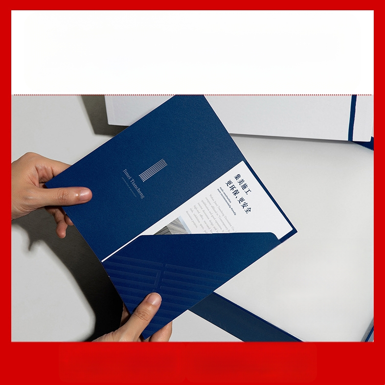 Copertă A4 personalizată: copertă pentru expoziție, copertă de contract, dosar din hârtie, copertă de album, imprimare cu folie de aur, legare rigidă