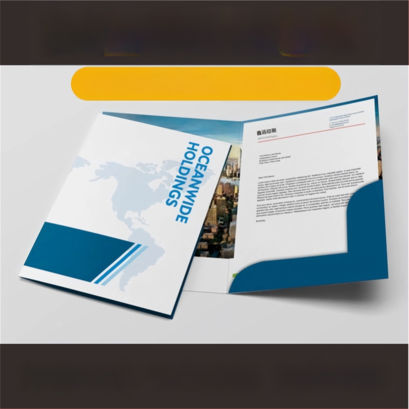 Copertă de contract din hârtie kraft A4 cu dosar color, inserție pe o singură pagină și imprimare pentru dosar de licitație