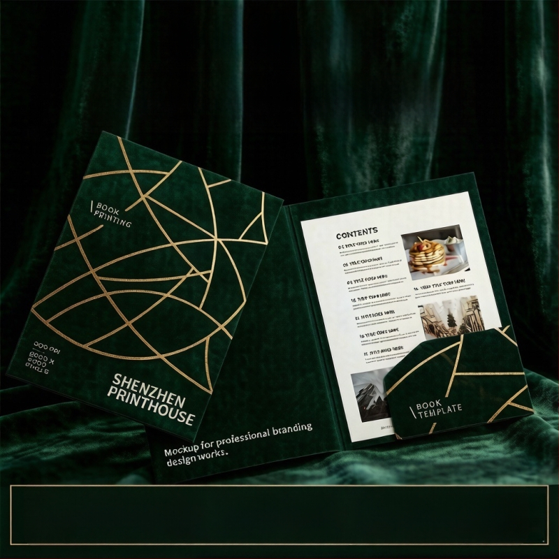 Imprimare personalizată a coperților pentru dosare și cărți, design de copertă, benzi de talie și sigilii