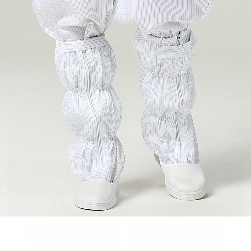 Pantofi botă anti-statice lungi personalizabili, talpă PU groasă, moale, plasă respirabilă, potriviți pentru spații curate, bocanci înalți, imprimare logo disponibil