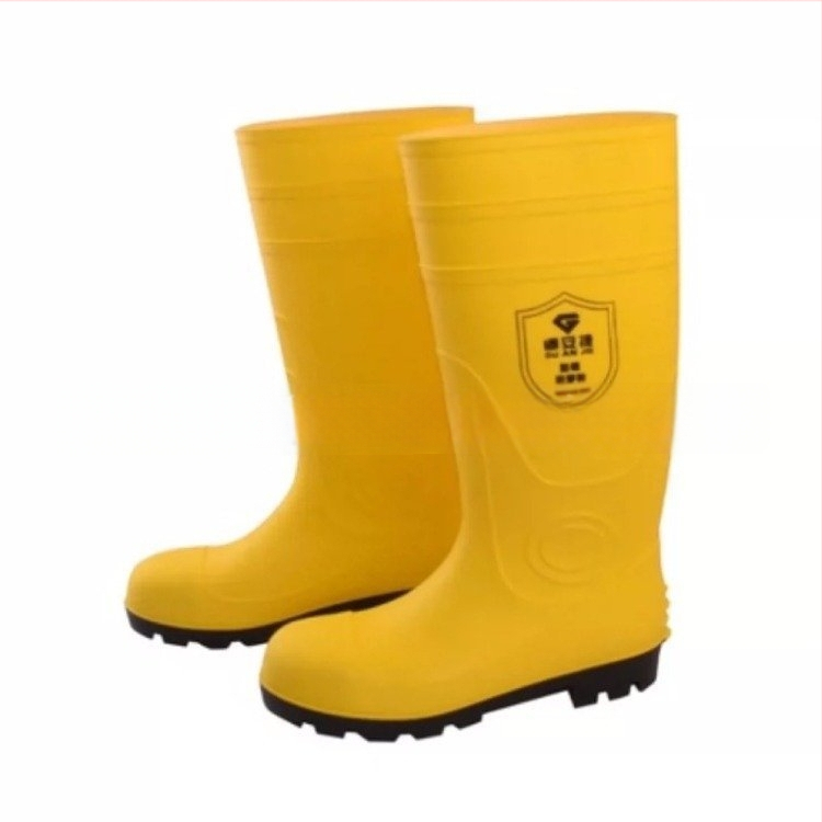 Ghete de protecție chimică din PVC, înalte, antiderapante, rezistente la căldură, pentru intervenții de salvare chimică