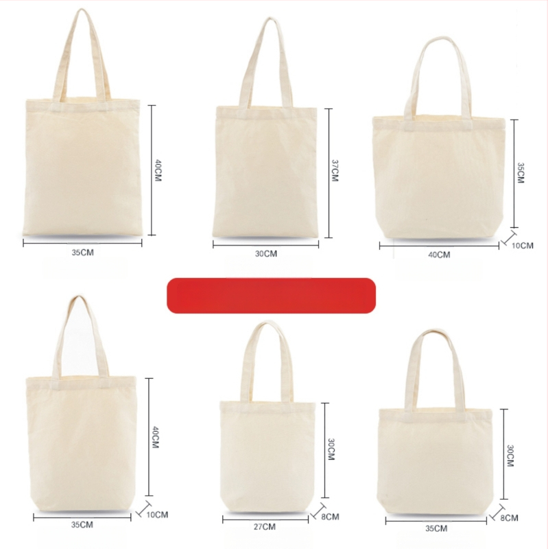 Geantă de pânză pentru elevi cu imprimare personalizată a logo-ului; drăguță, la modă geantă de cumpărături. Disponibilă în stiluri: geantă de umăr, geantă pliabilă, rucsac și geantă perforată.