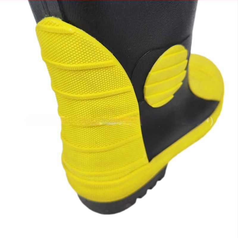 Ghete de protecție antiincendiu cu vârf din oțel, protecție la ploaie și la produsele chimice, pentru minerit și pescuit
