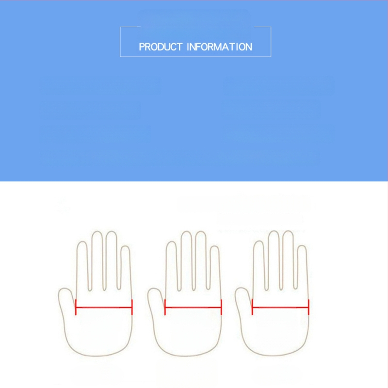 Mănuși din PVC pentru degete, de unică folosință, pentru frumusețe și tatuaje, transparente, antiderapante, mărimi S/M/L.