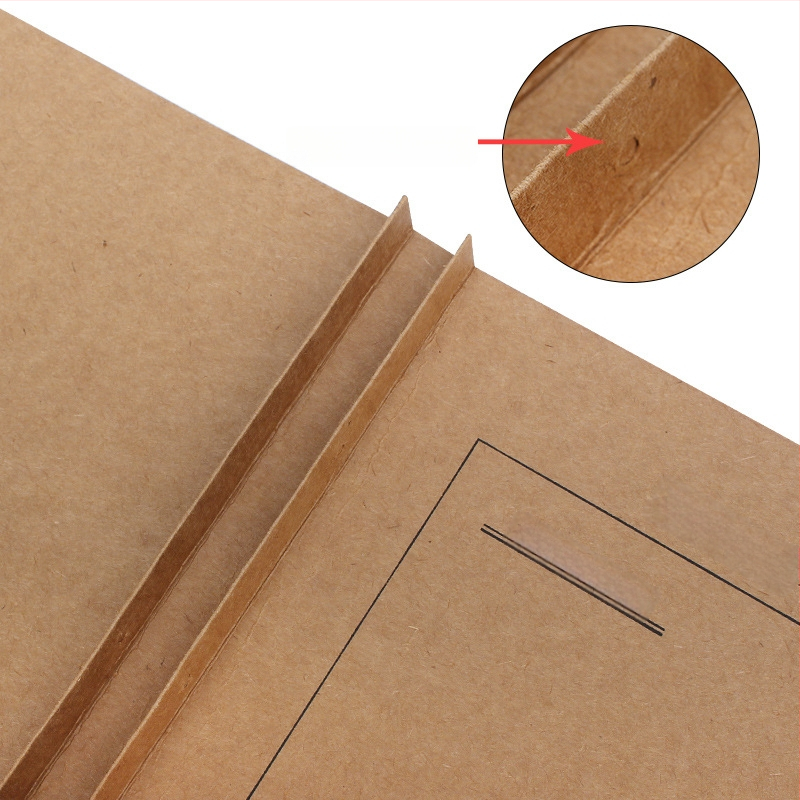 Mapă arhivă din hârtie kraft pentru documente, organizator de birou, dimensiuni 31×22×1,5 cm, 337 g