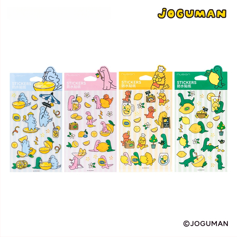 NS366-Q Jo Gumon autocolante PVC pentru planificator și jurnal – decorative, impermeabile, culori rezistente la decolorare