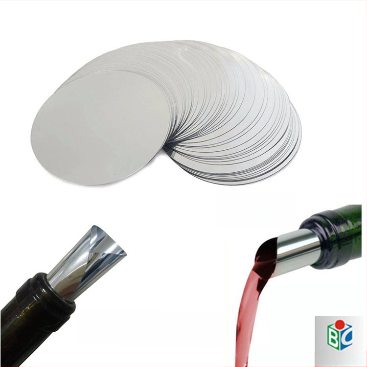 Foițe goale pentru turnarea vinului, pachet 50 buc., logo personalizabil