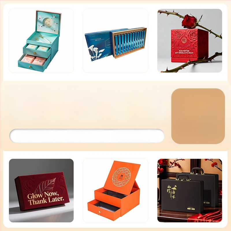 Cutie de cadou pentru ceai de lux, capac basculant și ștampilă aurie, cutie de ceai din hârtie, personalizabilă