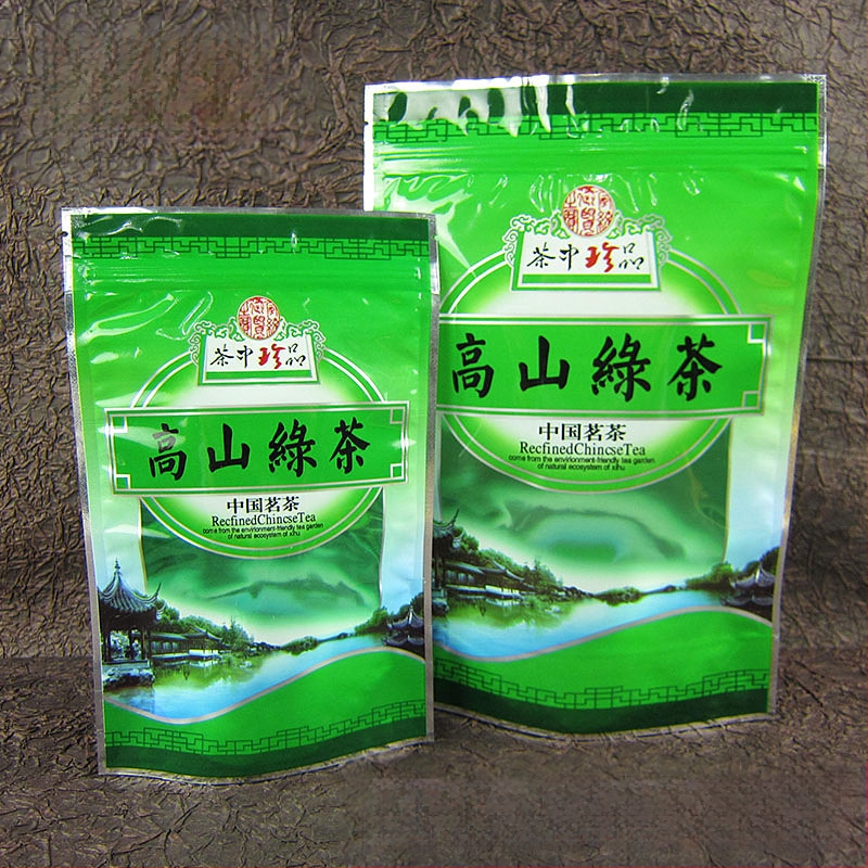 Ceai Gaoshan – pungă de ambalare cu sigiliu automat, 100 g / 250 g / 500 g