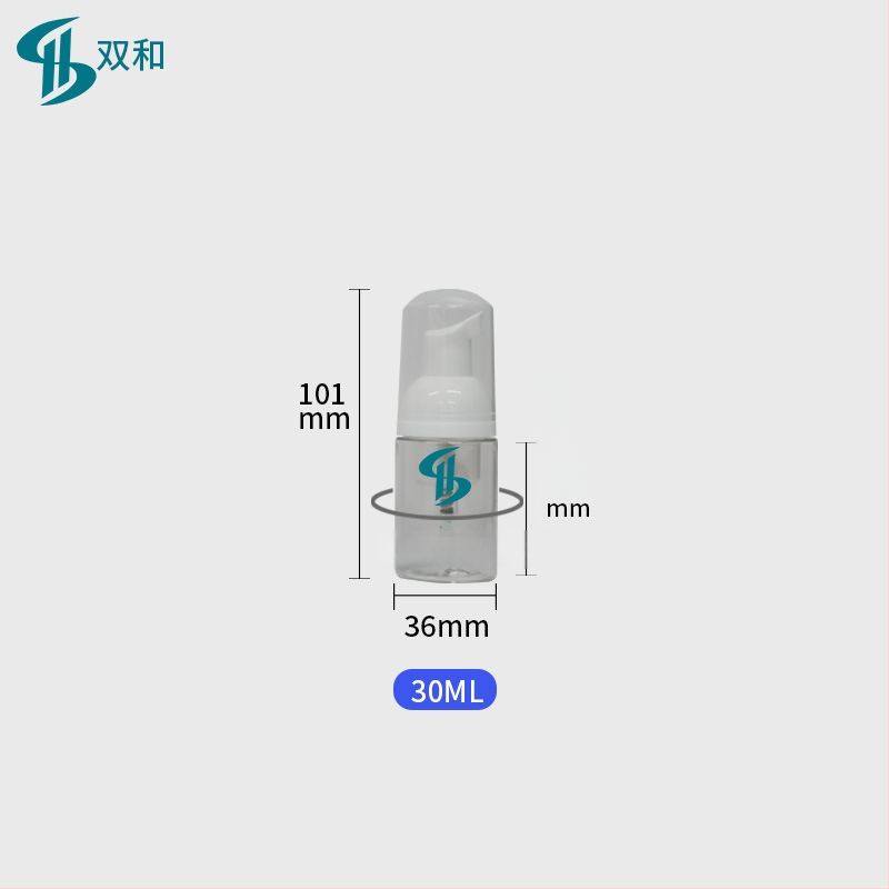 Sticlă PET cu pompă pentru spumă facială, 30ml/60ml, spumă cu aminoacizi