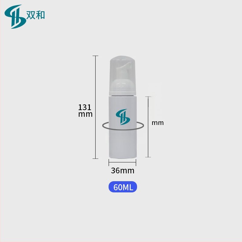 Sticlă PET cu pompă pentru spumă facială, 30ml/60ml, spumă cu aminoacizi