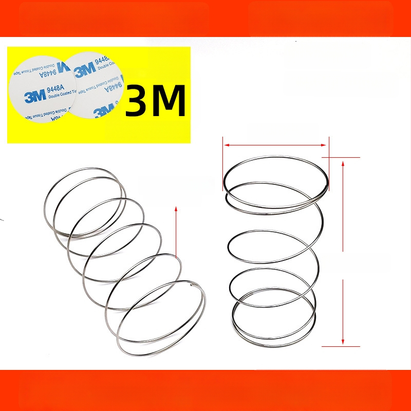 Kit pentru cutia de șervețele cu arc din oțel inoxidabil 304, ridicare automată, include bandă dublă 3M