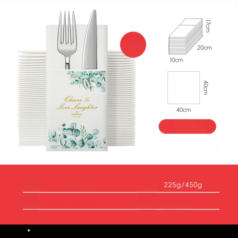 Șervete din materiale nețesute, de unică folosință, pentru nunți și banchete, fețe de masă de unică folosință, cu posibilitatea imprimării logo-ului