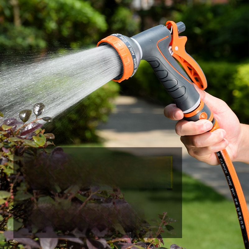 Pistol de stropit multifuncțional pentru udarea florilor, spălarea mașinii și irigații de grădină