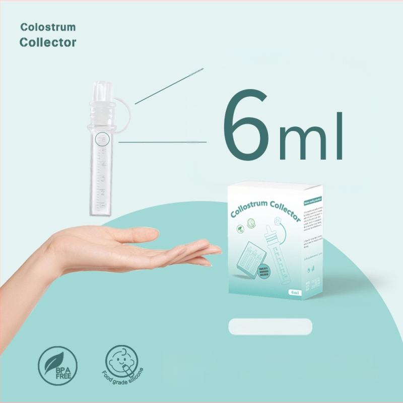 Colector de colostru din silicon, purtabil, pentru lapte matern, anti-scurgeri