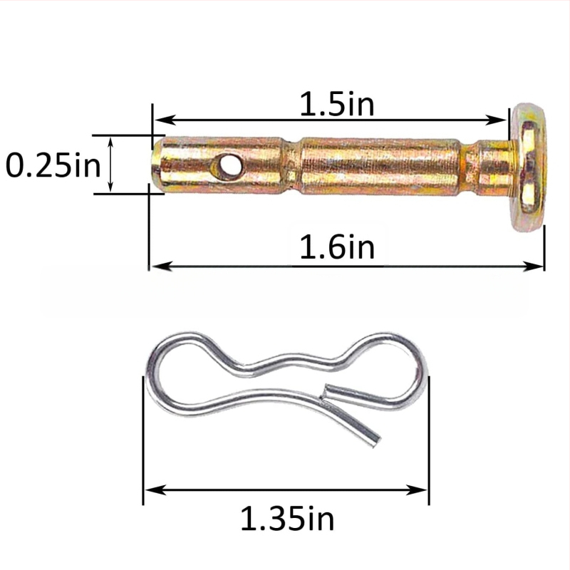 738-04124 Pin pentru MTD Snowblower – Cutting Needles and Nuts