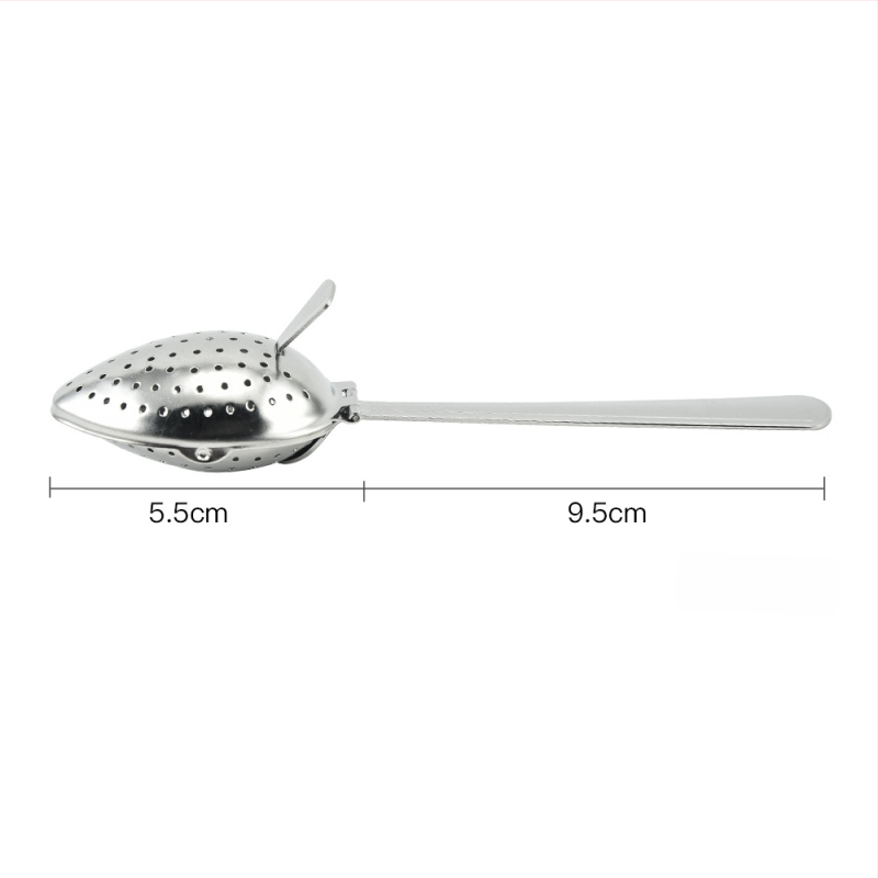 Filtru de ceai din oțel inoxidabil cu bilă — unealtă de infuzie, filtru pentru frunze, accesoriu pentru ceremonia ceaiului, ușor de curățat