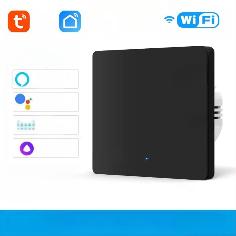 Comutator WiFi cu T34, Bluetooth, 433 MHz, mod dual și mod tri, control de la distanță prin aplicație, panou cu puncte