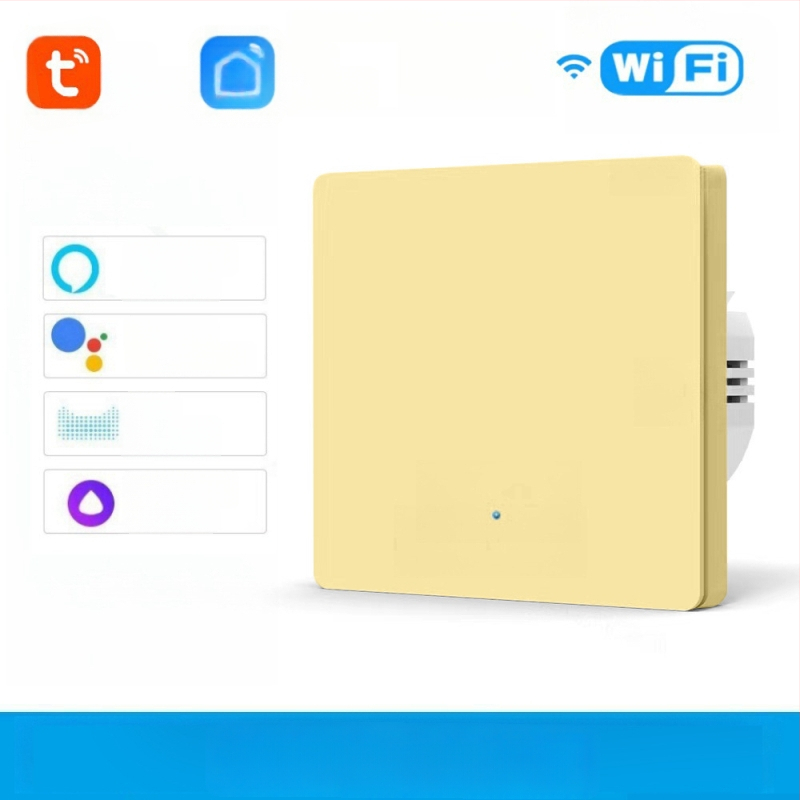 Comutator WiFi cu T34, Bluetooth, 433 MHz, mod dual și mod tri, control de la distanță prin aplicație, panou cu puncte