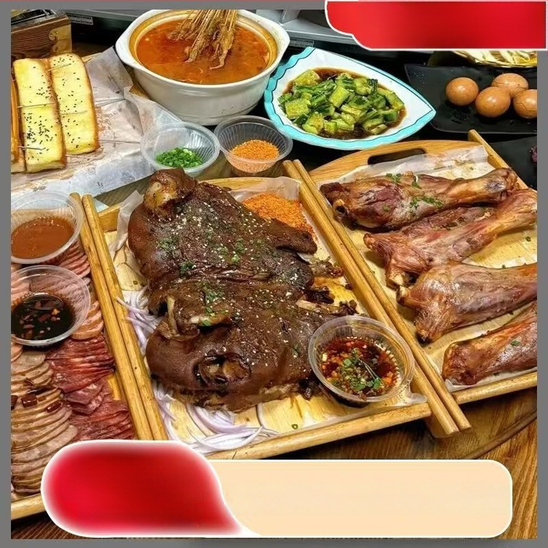 Tăviță din bambus, dreptunghiulară, pentru ceai și băuturi, servire bomboane, pentru casă, hotel și restaurant, stil japonez
