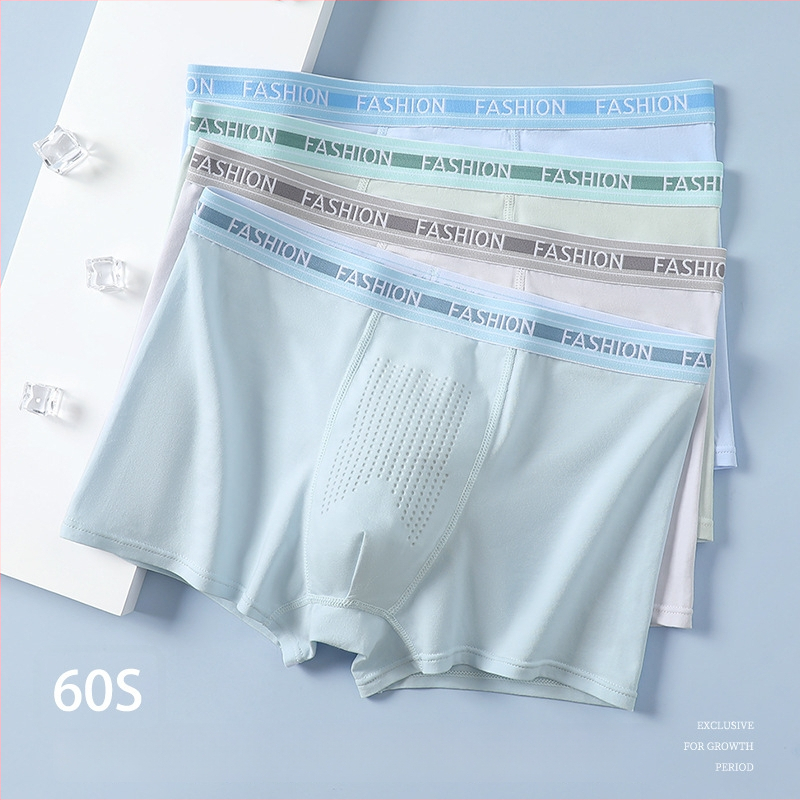 Chiloți bărbătești din bumbac 100%, largi, confortabili și respirabili, boxer briefs pentru bărbați, mărime mare