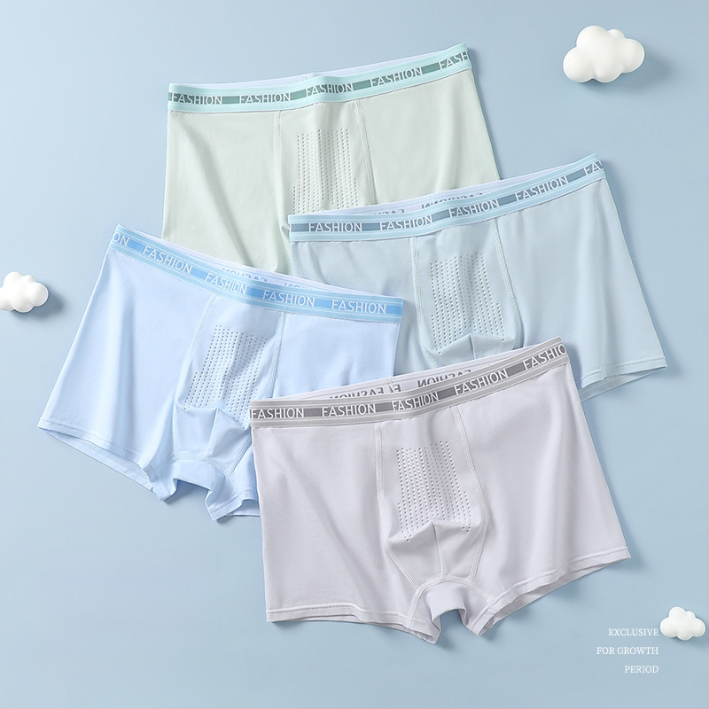 Chiloți bărbătești din bumbac 100%, largi, confortabili și respirabili, boxer briefs pentru bărbați, mărime mare