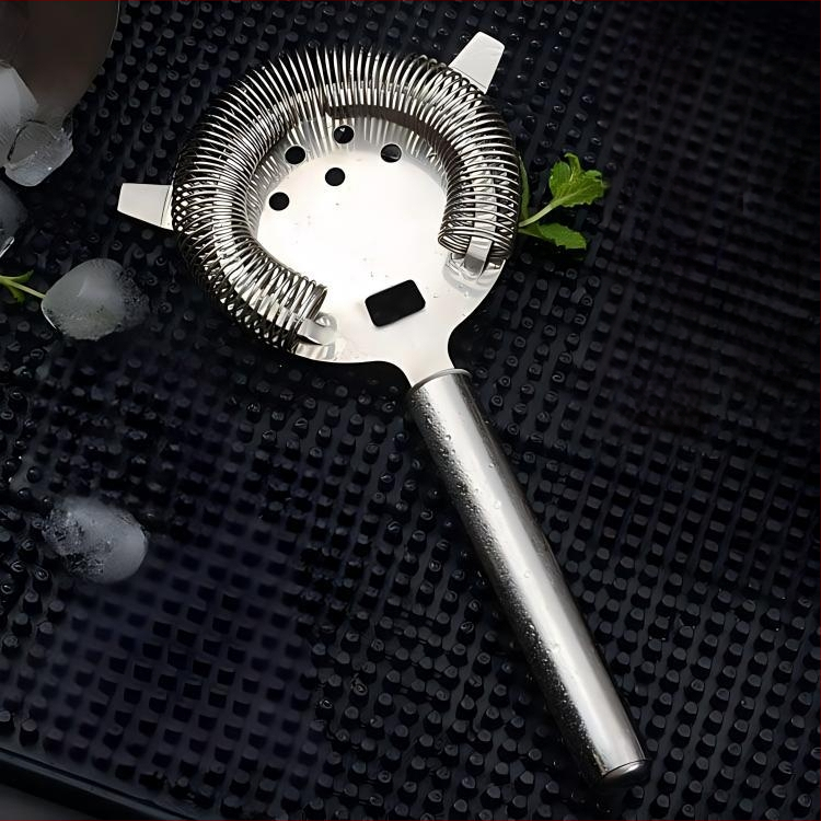 Filtru de gheață din oțel inoxidabil 304 pentru bar și mixologie, separator de gheață și filtru pentru cuburi de gheață