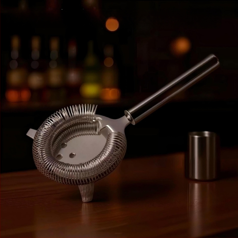 Filtru de gheață din oțel inoxidabil 304 pentru bar și mixologie, separator de gheață și filtru pentru cuburi de gheață